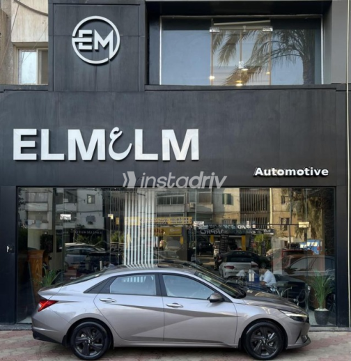 Hyundai Elantra 2022 Gray Automatic Used for Sale in Cairo - 4