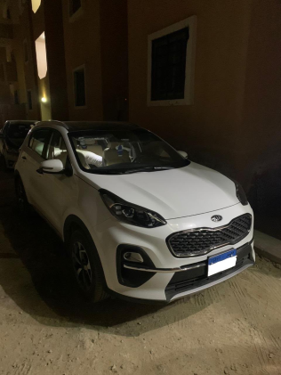Kia Sportage 2021 White Automatic Used for Sale in Giza