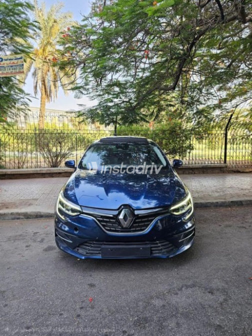 Renault Megane 2022 Dark Blue Automatic Used for Sale in Heliopolis - 3