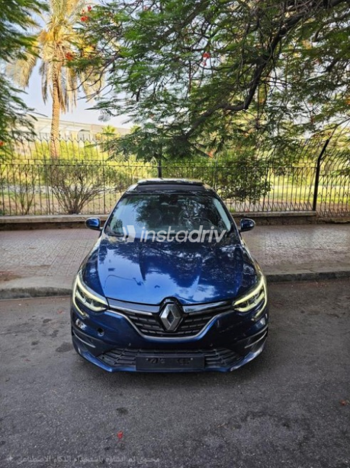 Renault Megane 2022 Dark Blue Automatic Used for Sale in Heliopolis - 4