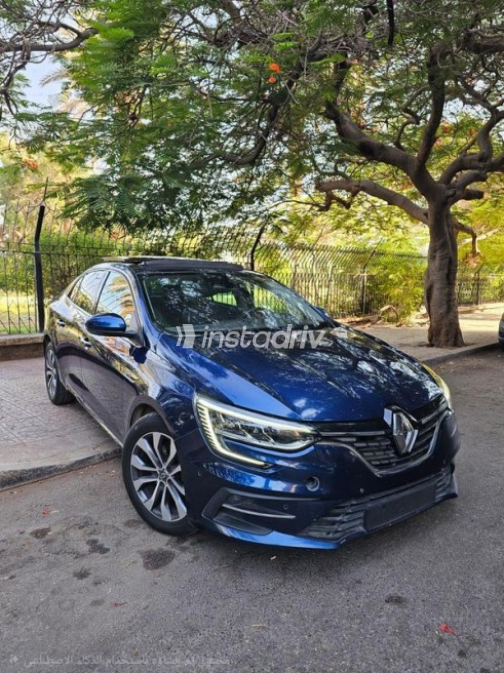 Renault Megane 2022 Dark Blue Automatic Used for Sale in Heliopolis - 5