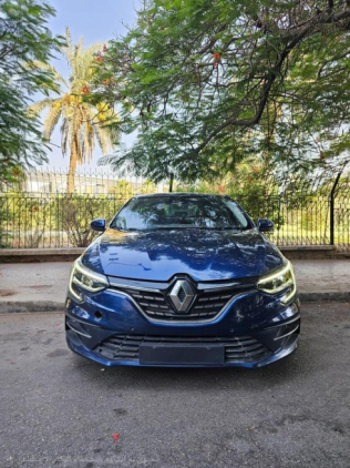 Renault Megane 2022 Dark Blue Automatic Used for Sale in Heliopolis
