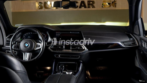 BMW X5 2020 Black Automatic Used for Sale in Cairo - 4