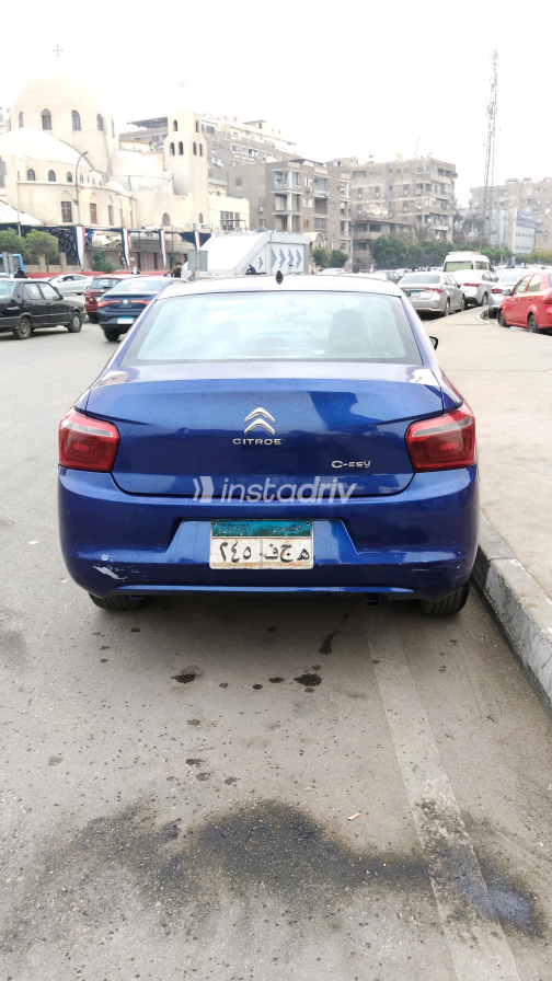 Citroën C Elysee 2018 Blue Automatic Used for Sale in Cairo - 5