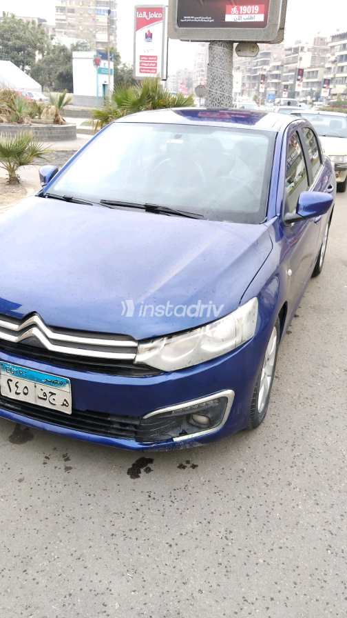 Citroën C Elysee 2018 Blue Automatic Used for Sale in Cairo - 7
