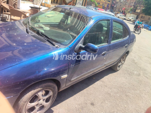 Renault Megane 1999 White Manual Used for Sale in Cairo - 3
