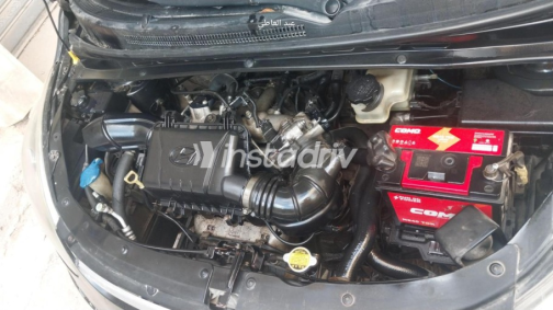 هيونداي I10 2008 أسود يدوي مستعملة للبيع في الإسكندرية - 3