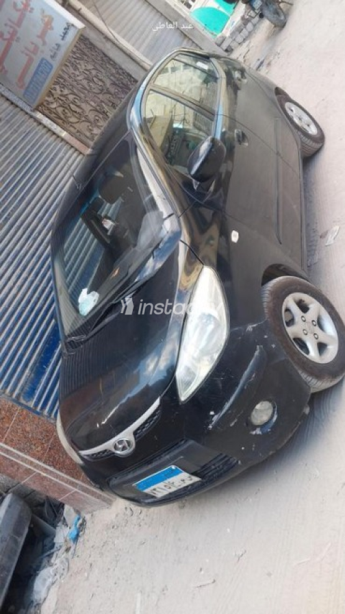 هيونداي I10 2008 أسود يدوي مستعملة للبيع في الإسكندرية - 6