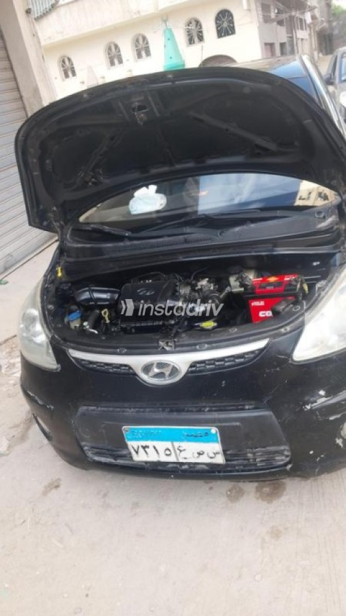 هيونداي I10 2008 أسود يدوي مستعملة للبيع في الإسكندرية - 8