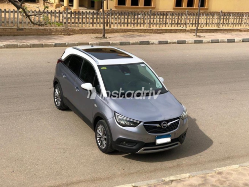 Opel Crossland 2020 Gray Automatic Used for Sale in Nasr city - 1