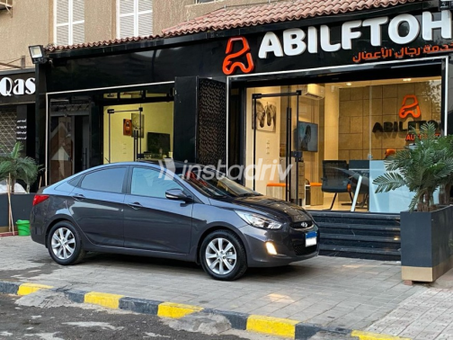 Hyundai Accent RB 2026 Gray Automatic Used for Sale in Nasr city - 5