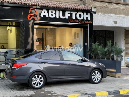 Hyundai Accent RB 2026 Gray Automatic Used for Sale in Nasr city - 6