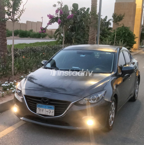 مازدا 3 2015 رمادي أوتوماتيك مستعملة للبيع في القاهرة - 5