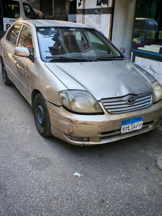 Toyota Corolla 2001 Gold Automatic Used for Sale in Cairo