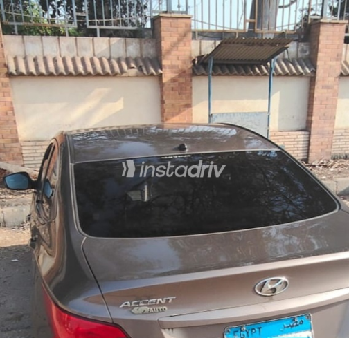 Hyundai Accent RB 2021 Bronze Automatic Used for Sale in Cairo - 1
