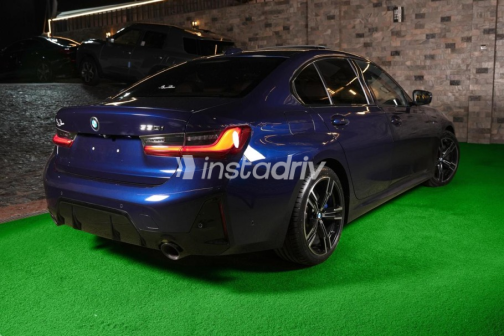 BMW 330 2024 Dark Blue Automatic Used for Sale in Nasr city - 4