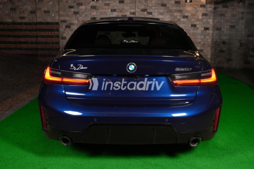 BMW 330 2024 Dark Blue Automatic Used for Sale in Nasr city - 8