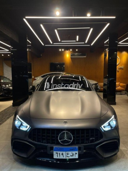 مرسيدس AMG GT 2021 رمادي أوتوماتيك مستعملة للبيع في مصر الجديدة - 4
