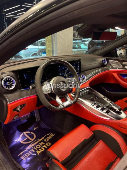 مرسيدس AMG GT 2021 رمادي أوتوماتيك مستعملة للبيع في مصر الجديدة - 8