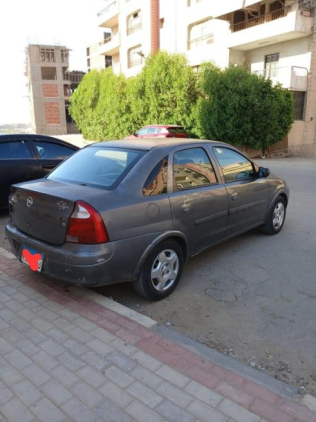 Opel Corsa 2007 Dark Gray Manual Used for Sale in Heliopolis