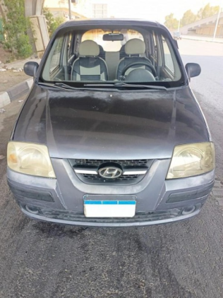 Hyundai Atos 2010 Gray Manual Used for Sale in Cairo