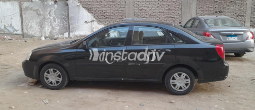 شيفروليه أوبترا 2008 أسود أوتوماتيك مستعملة للبيع في الجيزة - 2