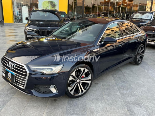 Audi A6 2020 Dark Blue Automatic Used for Sale in Cairo - 1