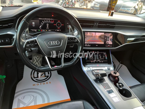 Audi A6 2020 Dark Blue Automatic Used for Sale in Cairo - 7