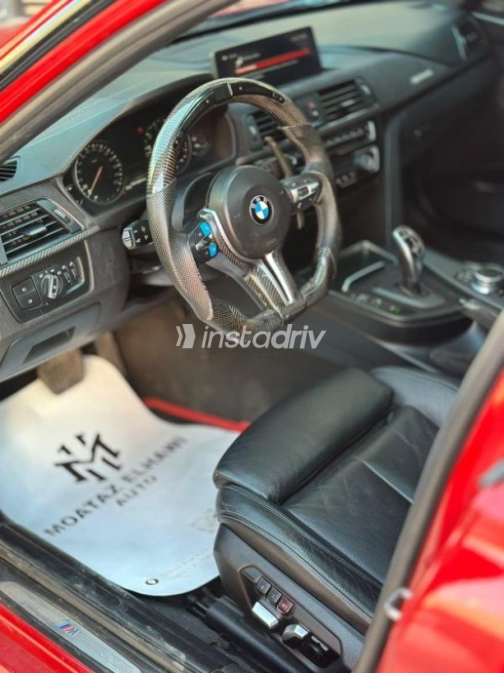 BMW 340 2018 Red Automatic Used for Sale in Cairo - 1