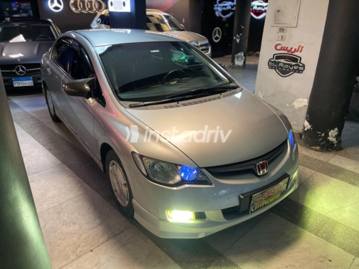 Honda Civic 2008 Gray Automatic Used for Sale in Nasr city - 3