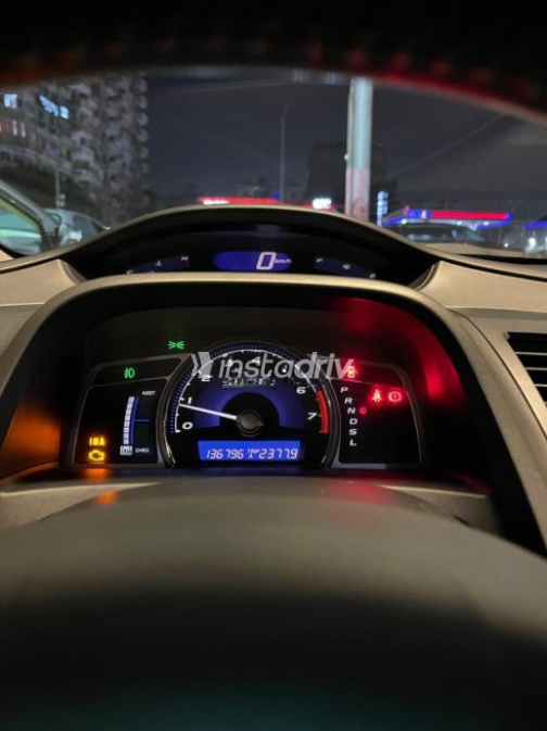 Honda Civic 2008 Gray Automatic Used for Sale in Nasr city - 4