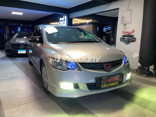 Honda Civic 2008 Gray Automatic Used for Sale in Nasr city - 6