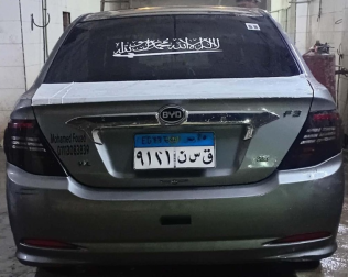 بى واى دى‬ F3 2025 أبيض يدوي مستعملة للبيع في القاهرة الكبرى ( القاهرة - الجيزة)