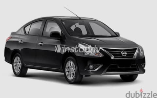 Nissan Sunny 2016 Black Manual Used for Sale in Helwan - 1
