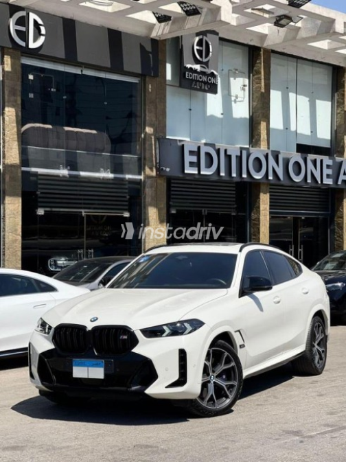 BMW X6 2025 White Automatic Used for Sale in Heliopolis - 1