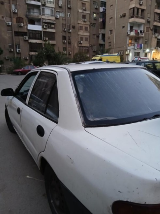 Mitsubishi Lancer 1992 White Manual Used for Sale in Nasr city