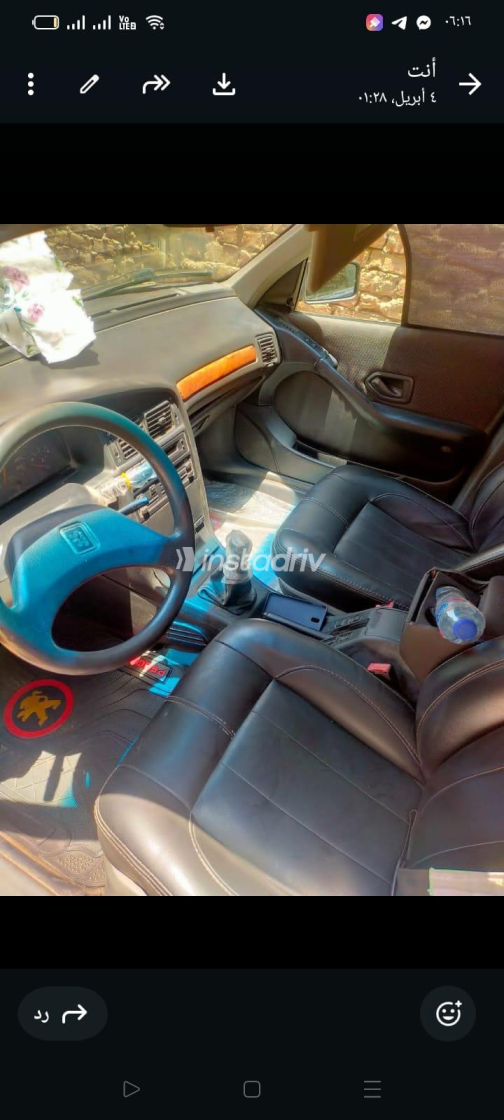 Peugeot 405 1990 Gray Manual Used for Sale in Cairo - 4
