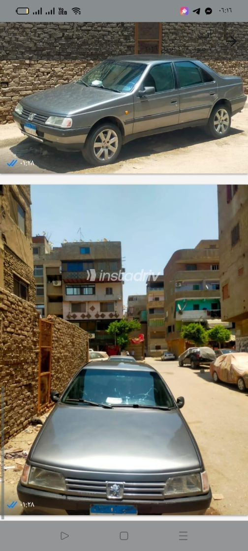 Peugeot 405 1990 Gray Manual Used for Sale in Cairo - 5