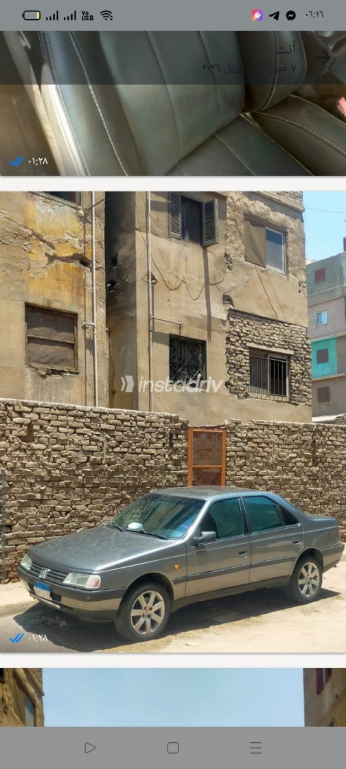 Peugeot 405 1990 Gray Manual Used for Sale in Cairo - 10