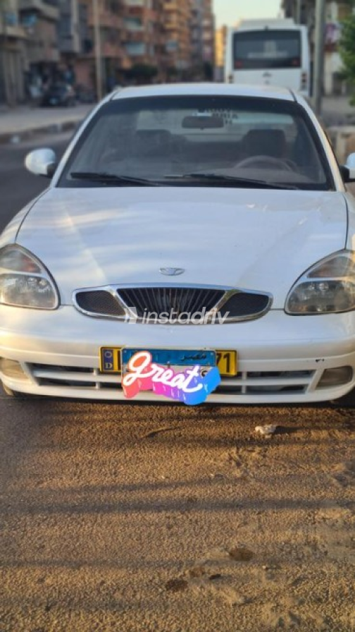 Daewoo Nubira 2 2001 White Manual Used for Sale in Tanta - 1