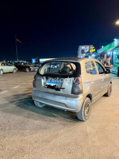 Kia Picanto 2011 Gray Automatic Used for Sale in El Haram - 2