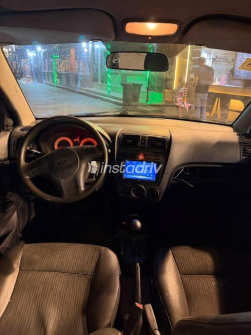 Kia Picanto 2011 Gray Automatic Used for Sale in El Haram - 3