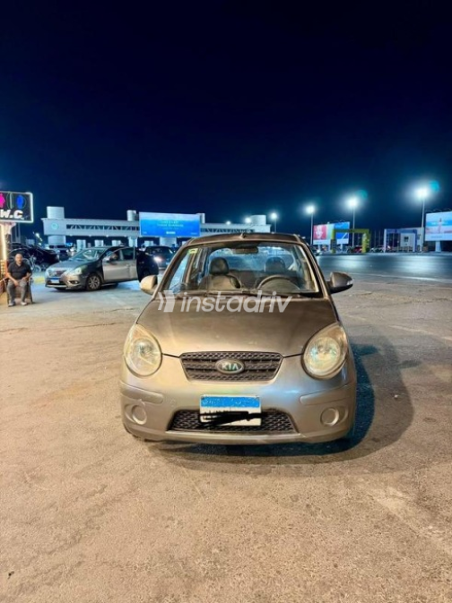 Kia Picanto 2011 Gray Automatic Used for Sale in El Haram - 5