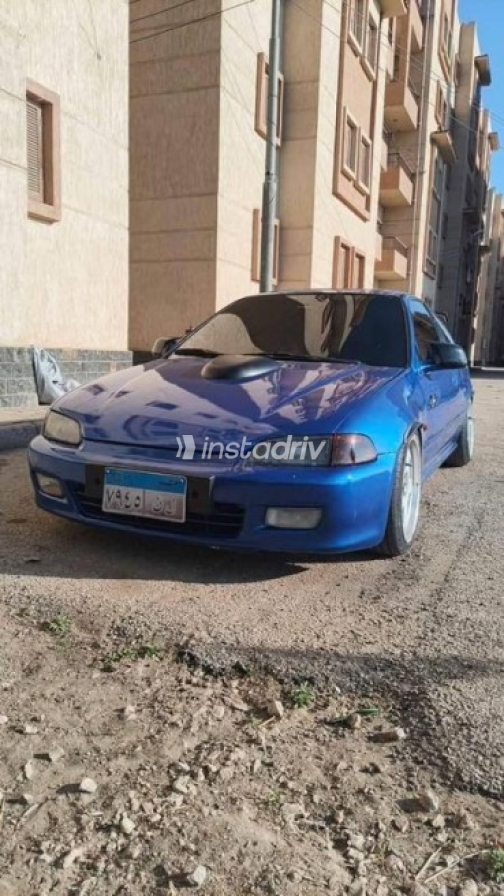 Honda Civic 1992 Blue Automatic Used for Sale in Kafr el-Sheikh - 2