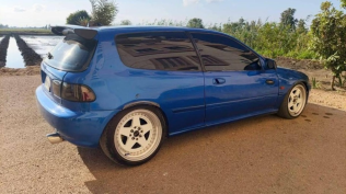 Honda Civic 1992 Blue Automatic Used for Sale in Kafr el-Sheikh