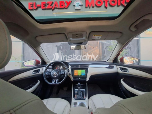 MG 5 2021 White Automatic Used for Sale in Greater Cairo ( Cairo + Giza) - 10