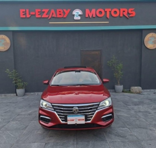MG 5 2021 White Automatic Used for Sale in Greater Cairo ( Cairo + Giza)