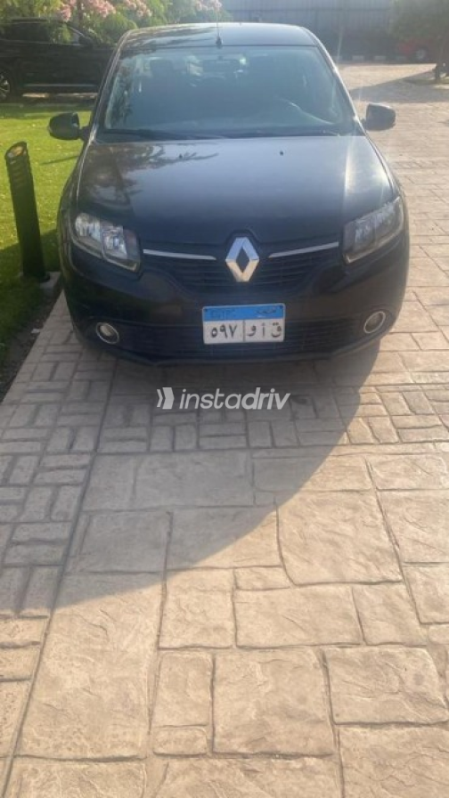 Renault Logan 2016 Black Automatic Used for Sale in Maadi - 7