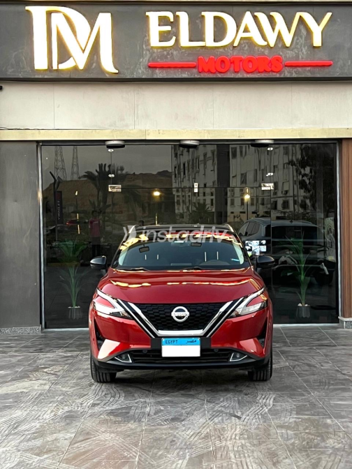 نيسان قشقاي 2024 أحمر CVT مستعملة للبيع في القاهرة - 4