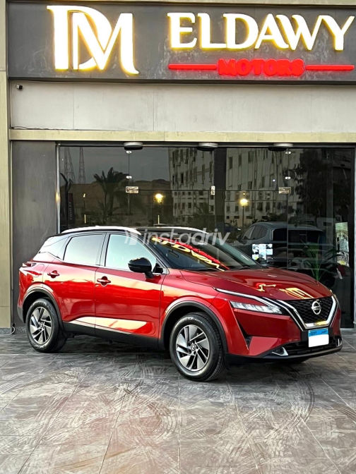 نيسان قشقاي 2024 أحمر CVT مستعملة للبيع في القاهرة - 10
